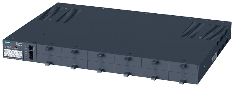 SIEMENS SCALANCE XR324-12M SWITCH RACK 19" 12 MODULOS DE MEDIO 2P