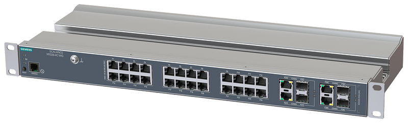 SIEMENS SWITCH SCALANCE XR328-4C WG 24 PUERTOS 10/100 MBITS/S 240