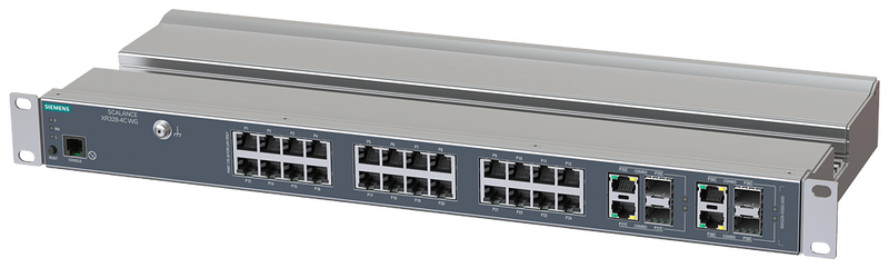 SIEMENS SWITCH SCALANCE 24xRJ45 10/100/1000 Mbit/s 4xFO/RJ45 1000 Mbit/s ADMINISTRABLE XR328-4C WG