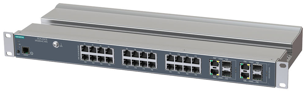 SIEMENS SWITCH SCALANCE 24xRJ45 10/100/1000 Mbit/s 4xFO/RJ45 1000 Mbit/s ADMINISTRABLE XR328-4C WG