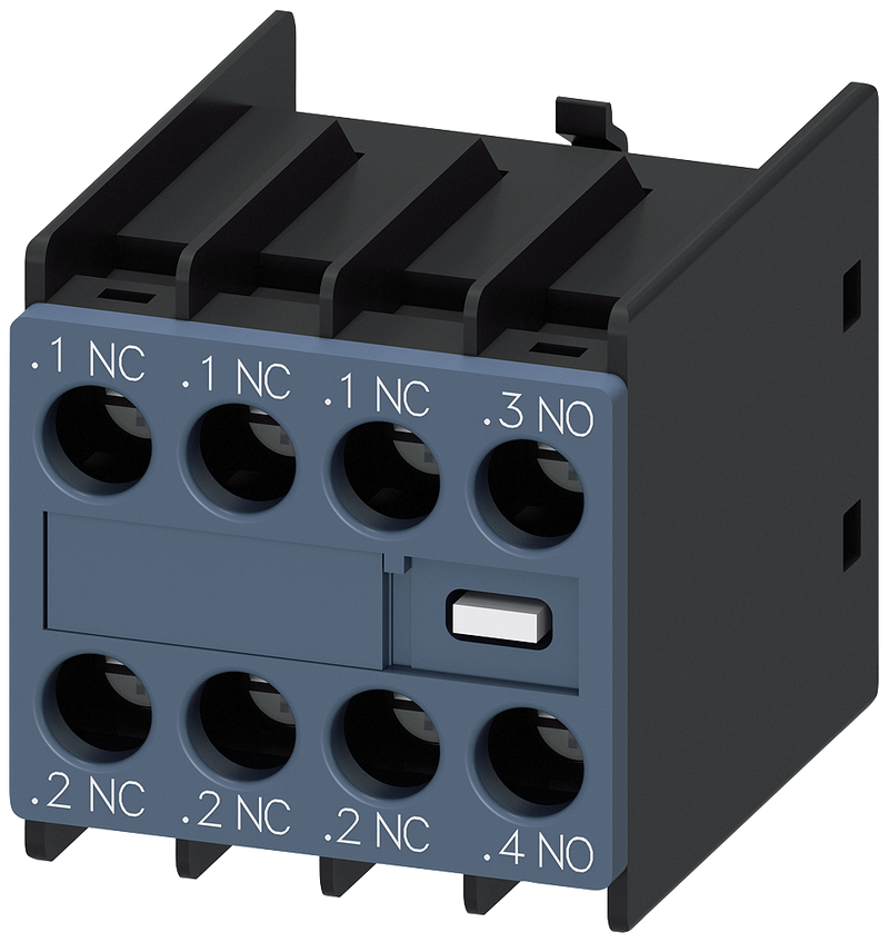SIEMENS BLOCK CONTACTOS AUX 1NA+3NC P/3RH2 Y 3RT2