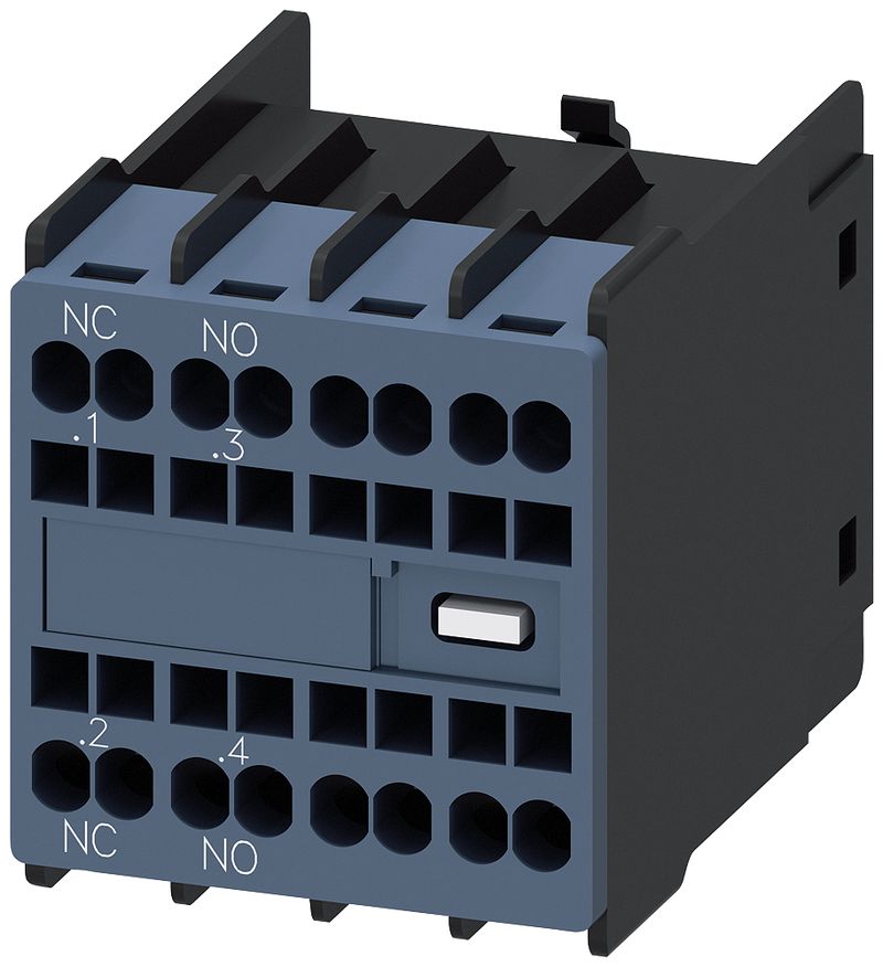 SIEMENS BLOCK CONTACTOS AUX 1NA+1NC -RESORTE