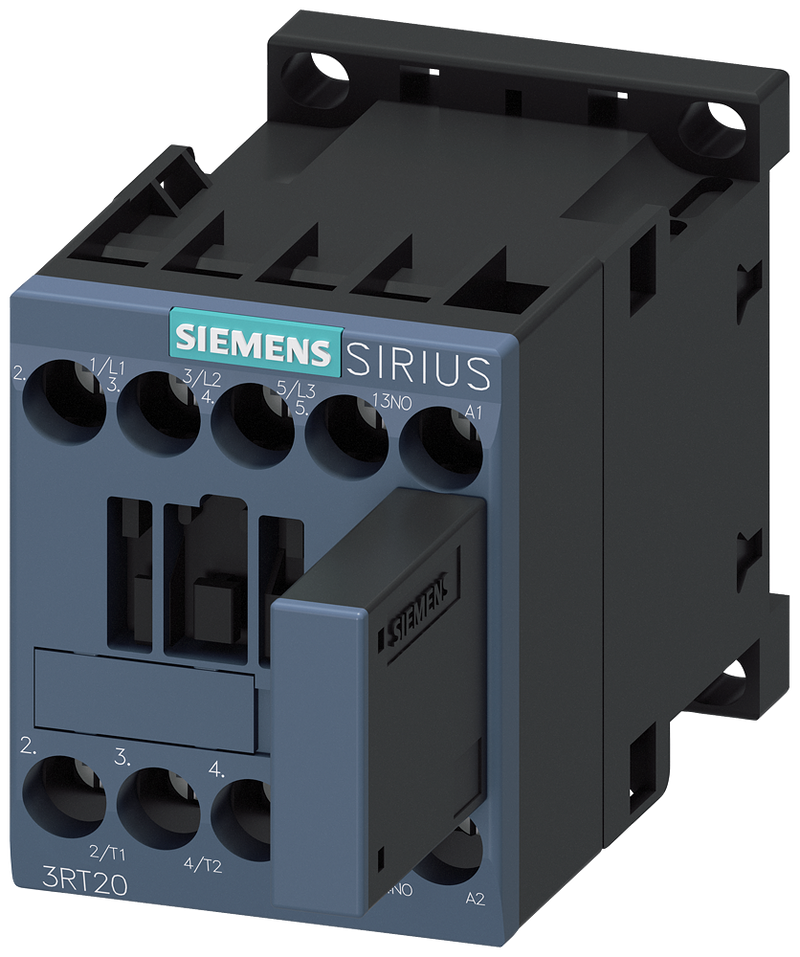 SIEMENS CONTACTOR 7A 3 POLOS 24VDC 3KW/400VAC CON VARISTOR