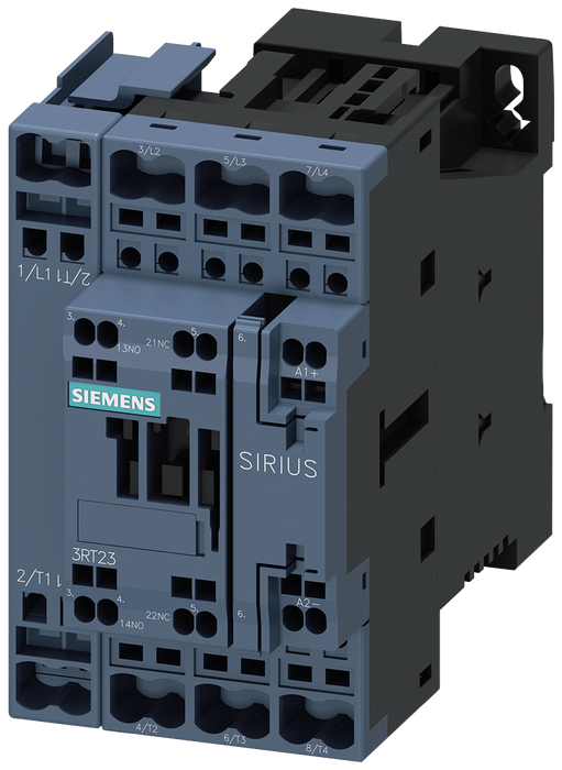 SIEMENS 4NO CONTACTOR, AC1: 35A, 24V DC SKU: 3RT2325-2BB40