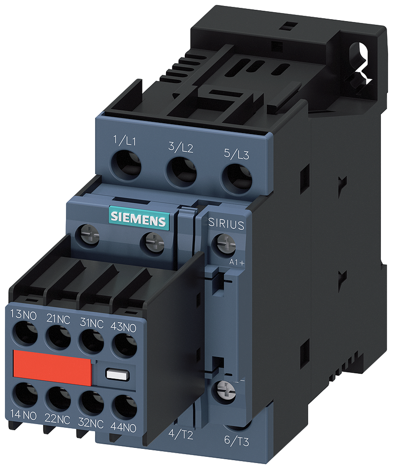 SIEMENS CONTACTOR 12A 5.5KW 2NO+2NC 24VDC