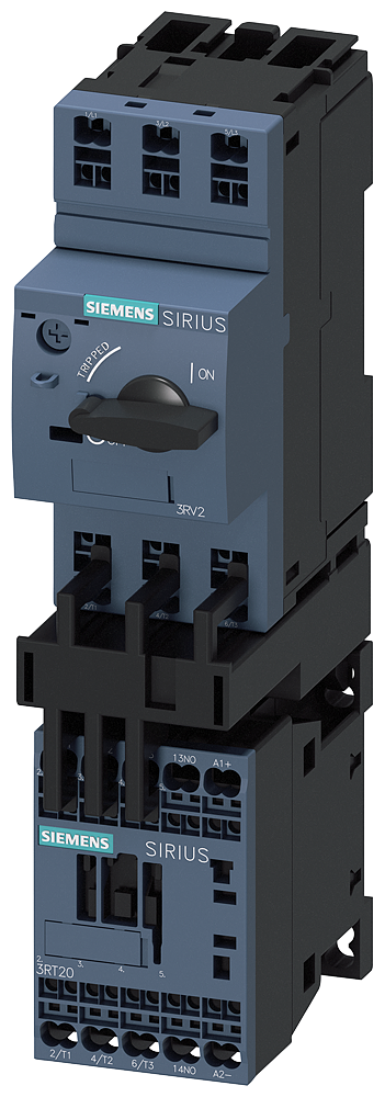 SIEMENS ARRANCADOR DIRECTO S/FUS S00 0.35-0.50A CTRL 24VDC 1NA
