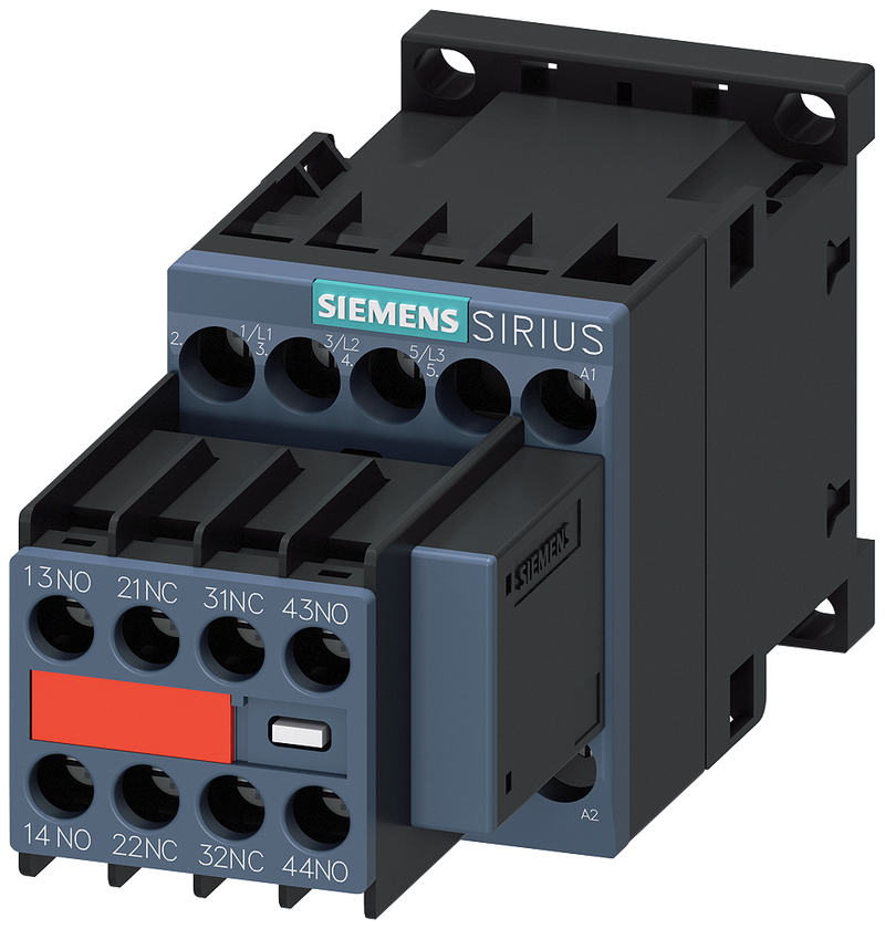SIEMENS CONTACTOR 16A 7.5 KW /400V 2NA+2NC 110VDC