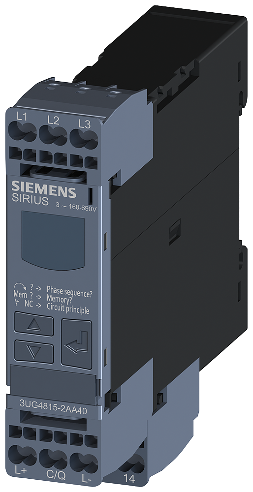 SIEMENS RELE DE VIGILANCIA PARA RED TRIFASICA IOLINK 3 x 160-690V