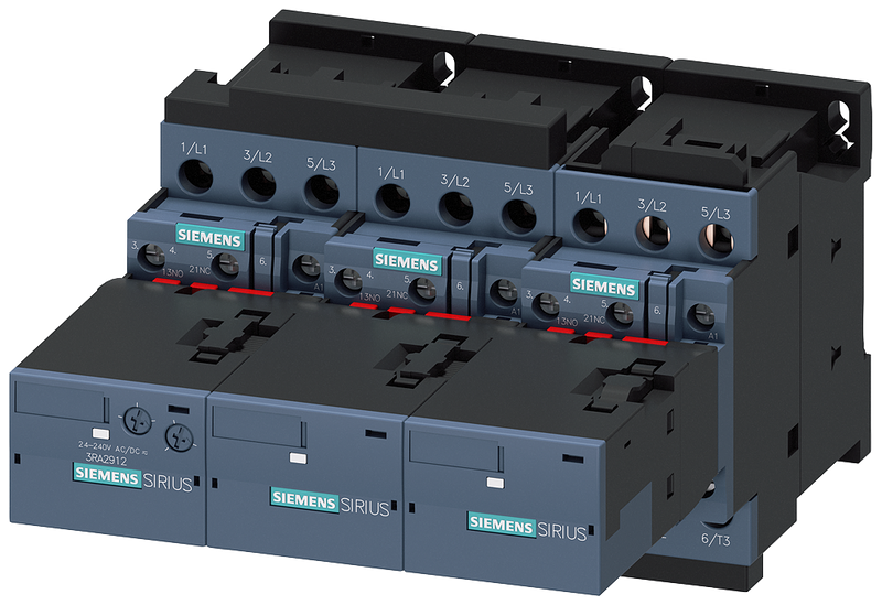 SIEMENS COMBINACION ESTRELLA TRIANGULO 15/18KW 400V 110 V AC 50/6