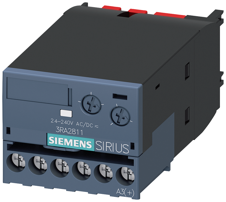SIEMENS TIME RELAY, ON-DELAY SKU: 3RA2811-1CW10