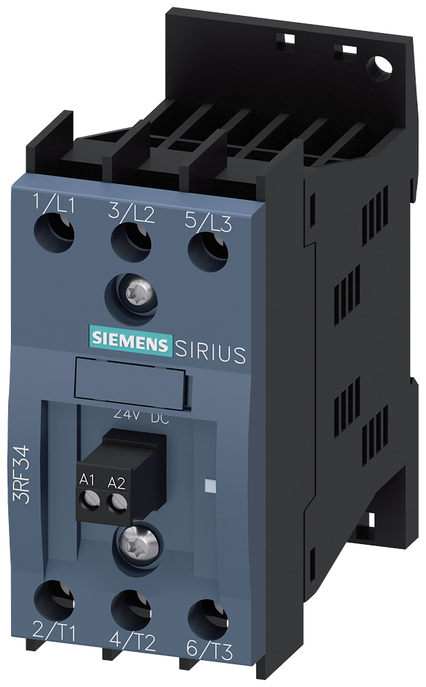 SIEMENS CONTACTOR EDO SOLIDO 3F 5.2A 48-480V CTRL-24VDC