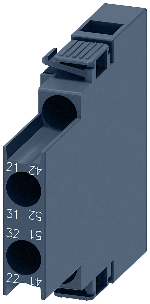 SIEMENS BLOCK CONTACTOS AUX LATERAL 2 NC CIRCUITO 1NC1 NC