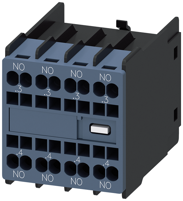 SIEMENS AUX. SWITCH BLOCK, 4NO SKU: 3RH2911-2FA40