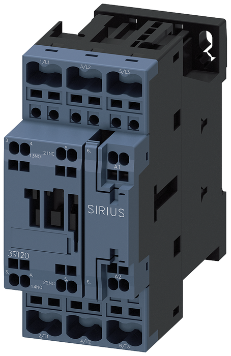 SIEMENS CONTACTOR 38A BOB-24VAC S0 1NA+1NC RESORTE