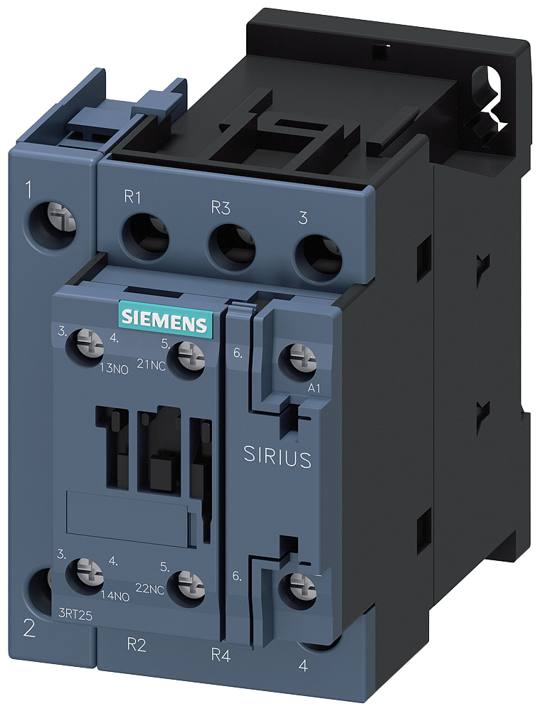 SIEMENS CONTACTOR 25A 4P 220 VAC 50HZ 240V 2NA+2NC