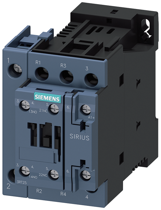 SIEMENS 4POL.CONTACTOR, AC3: 11KW, 24 VDC SKU: 3RT2526-1BB40