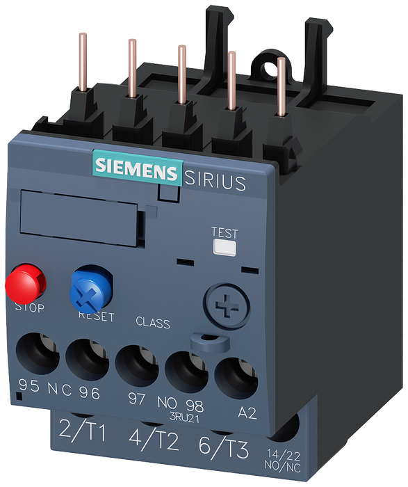 SIEMENS Therm. overload relay 0.14 - 0.20 A SKU: 3RU2116-0BB0