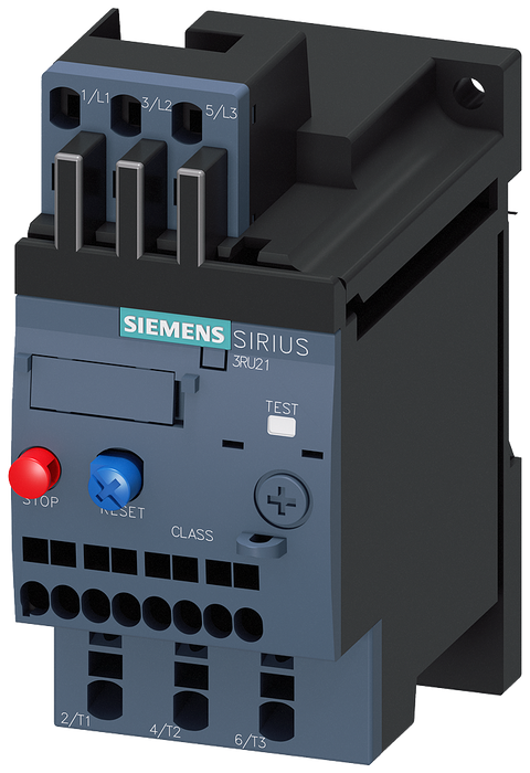 SIEMENS Therm. overload relay 0.90 - 1.25 A SKU: 3RU2116-0KC1
