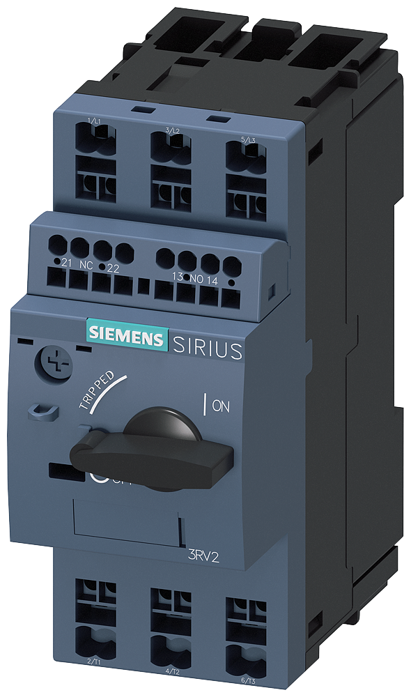 SIEMENS GUARDAMOTOR 0.11-0.16A S00 1NA+1NC RESORTE