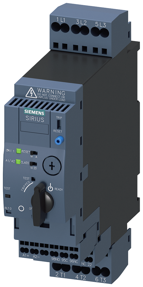 SIEMENS GUARDAMOTOR 1..4AMP BORNE RESORTE
