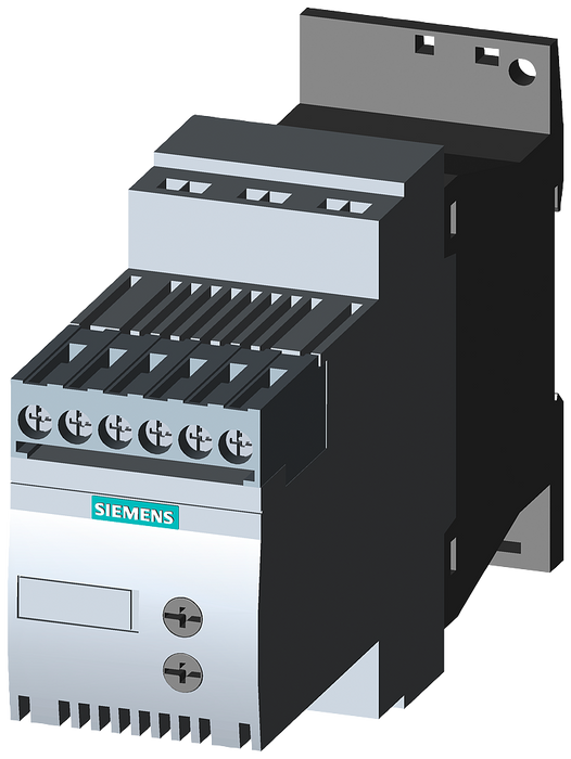 SIEMENS 3RW30 S00 9A 480V 24V screw SKU: 3RW3016-1BB04