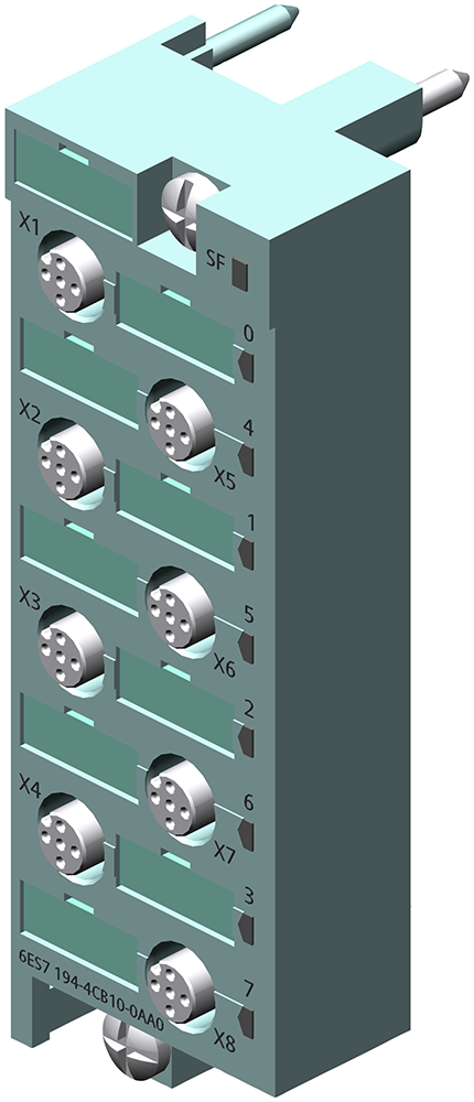 SIEMENS DP MODULO DE CONEXION PARA ET200PRO 8XM12
