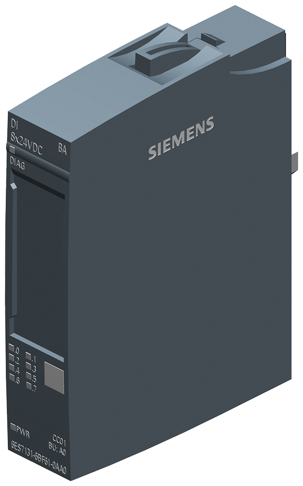 SIEMENS ET200SP 8 ENT DIG 24VDC TIPO NPN (M) BU A0