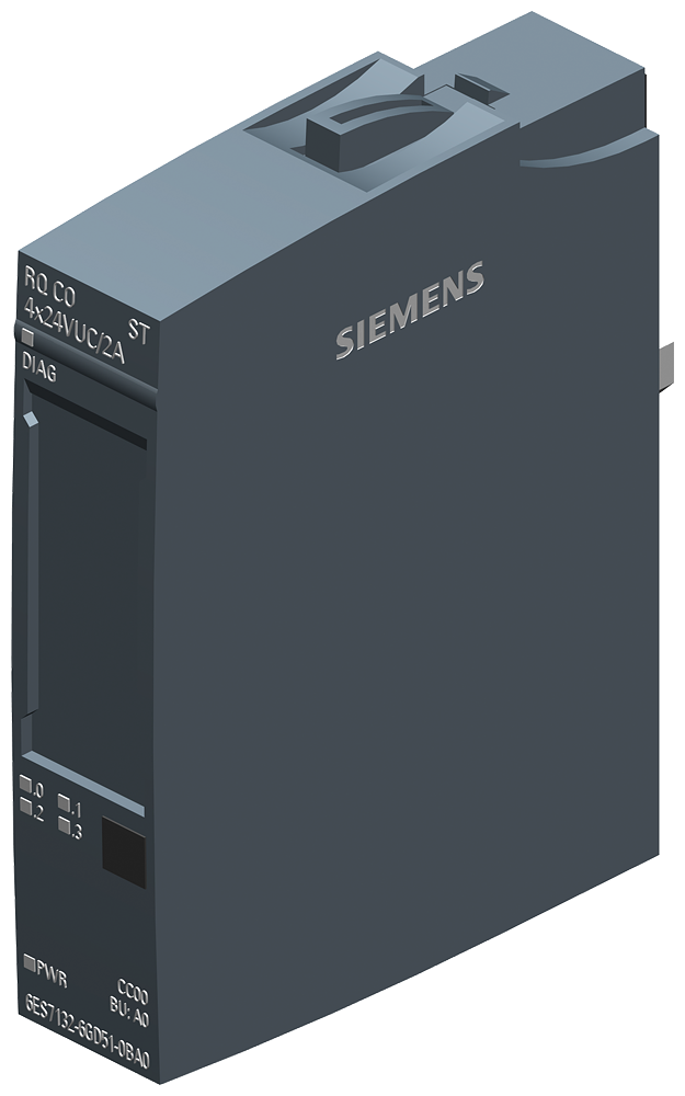 SIEMENS ET200SP 4 SAL DIG RELE CONMUTADO BU A0