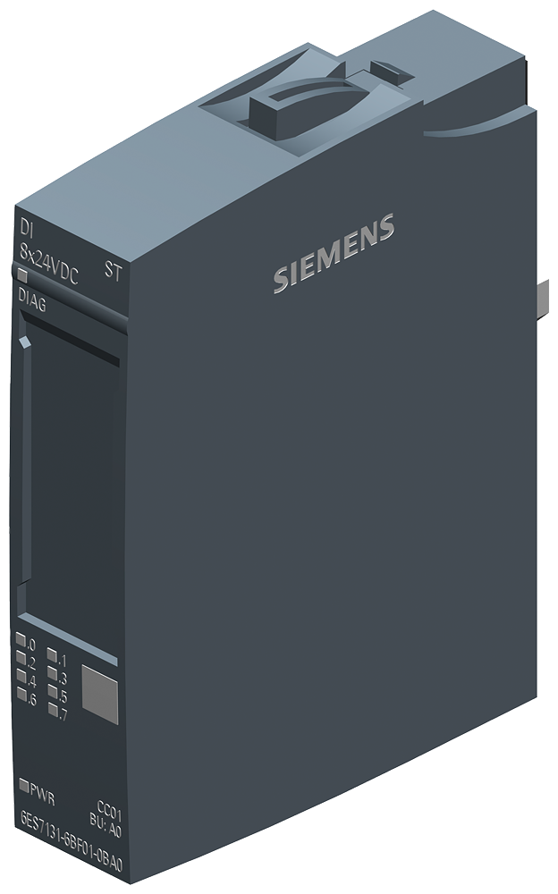 SIEMENS ET200SP 8 ENT DIG 24VDC STANDARD (PRECIO X PZA EN CAJA DE 10) BU A0