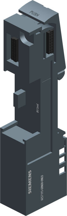 SIEMENS ET 200SP BASEUNIT BU-SEND FOR STATION EXPANSION OF ET 200SP VIA ET CONNECTION WXH: 20 MMX117 MM