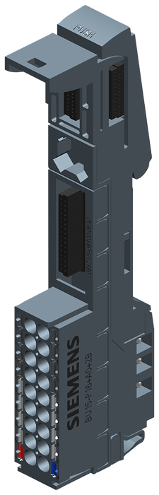 SIEMENS Baseunit Type A0, BU15-P16+A0+2B, PU 10 SKU: 6ES7193-6BP00-2BA0