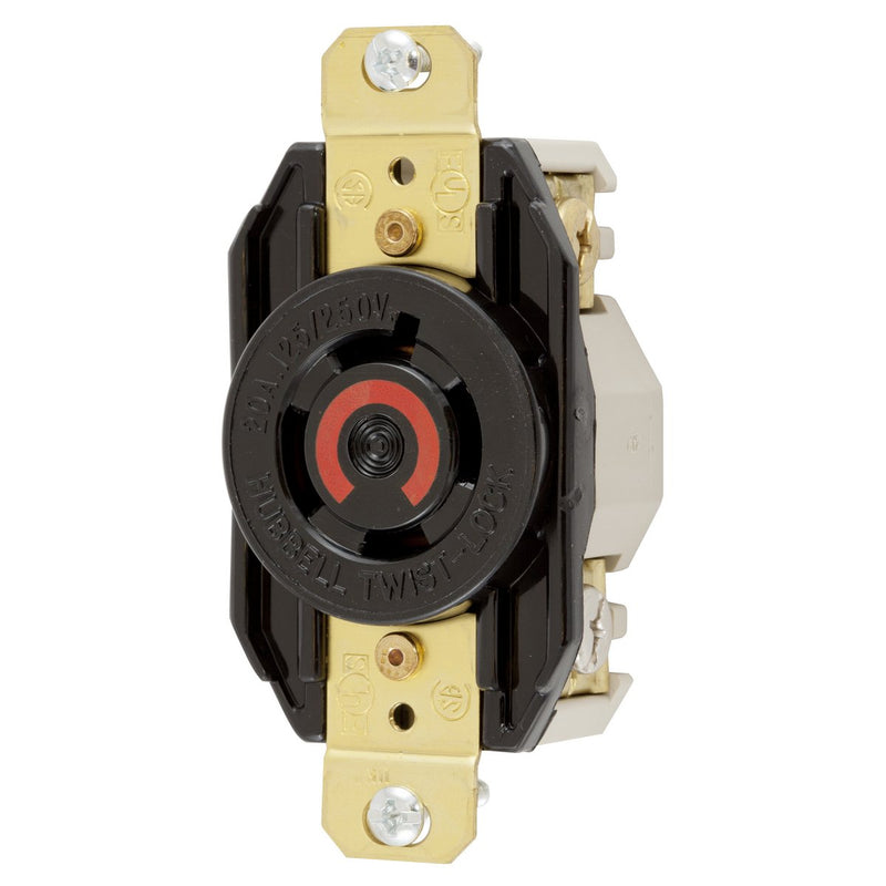 HUBBELL CONTACTO 3P 4H 20A 125/250V L1420-R