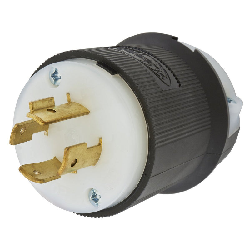 HUBBELL LKG PLUG 20A 3P 250V L1520-P B/W