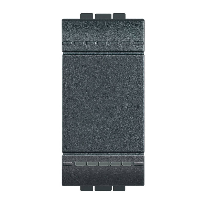 LIVINGLIGHT ITERRUPTOR 4VIAS 1 MODULO 16A NEGRO