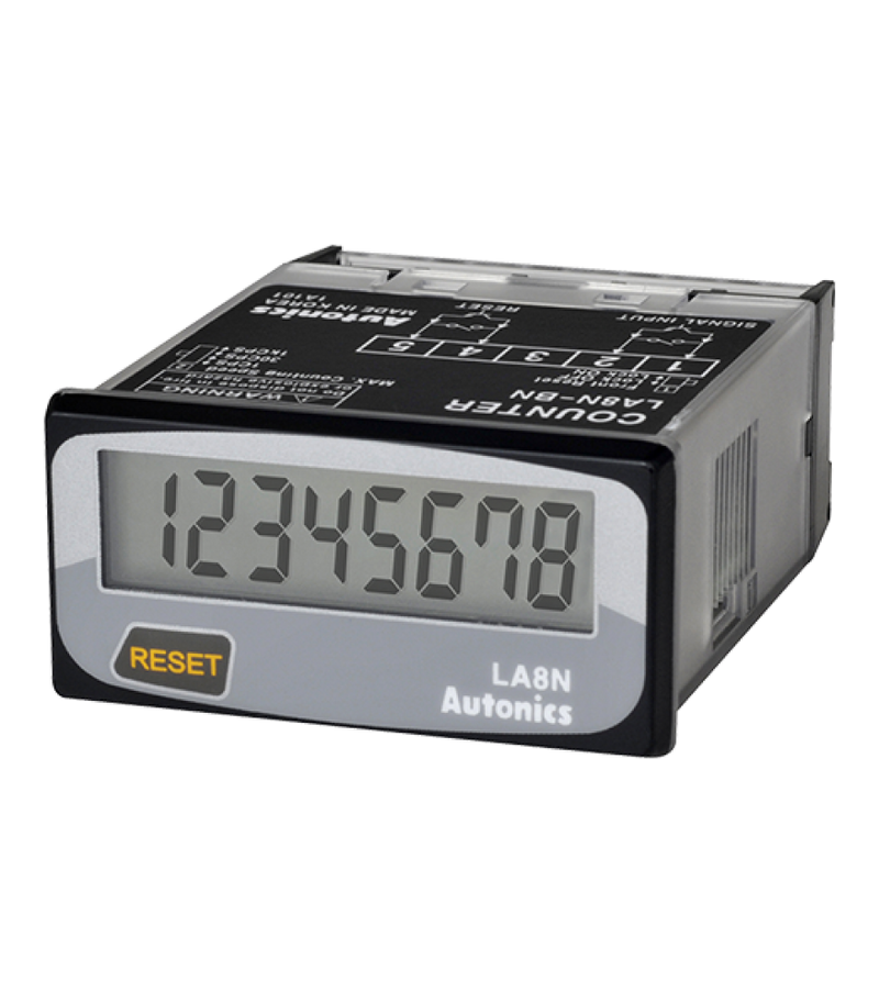 AUTONICS CONTADOR/TOTALIZADOR 8 DIGITOS LCD AUTOM.