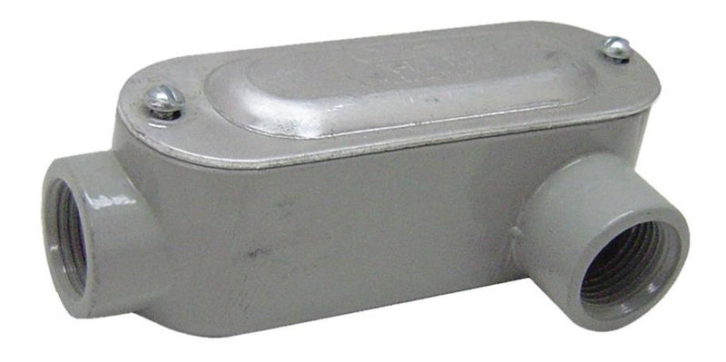 CROUSE HINDS CONDULET LL SERIE 9 CON TAPA DE 1 25mm