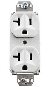 Leviton Contacto Duplex 20A 125Vac Marfil SKU: LV5362-oSI