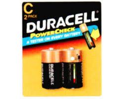 BLISTER 2 PILAS DURACELL 1.5V TAMAÑO ""C""