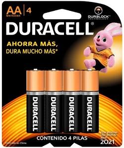 DURACELL BLISTER 4 PILAS TAMAÑO ""AA""
