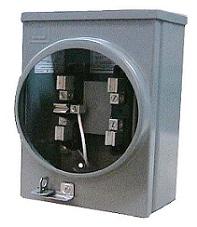 SQUARE D BASE MEDIDOR 2F 3H 5 MORDAZAS 100A 127/220VAC 1-1/4