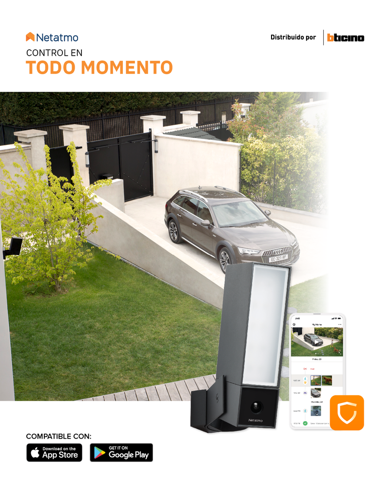 BTI NETATMO CAMARA INTELIGENTE PARA EXTERIORES - PRESENCE