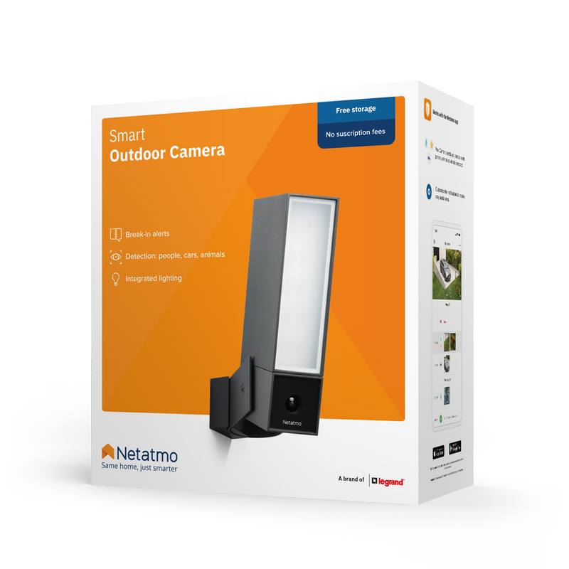BTI NETATMO CAMARA INTELIGENTE PARA EXTERIORES - PRESENCE