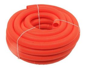 Poliflex Naranja Prinsa 3/4"" (19Mm) Rollo 50 Mts C/Guia SKU: PoLIFLEX34