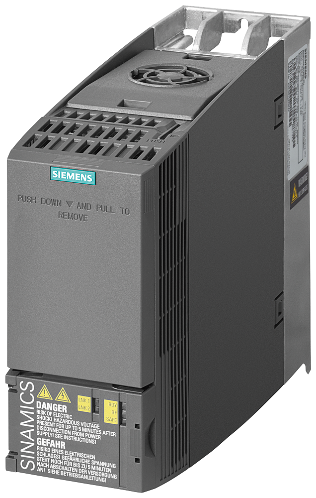 SIEMENS SINAMICS VARIADOR G120C 4HP 7.3A 480VAC PROFINET C/FILTRO