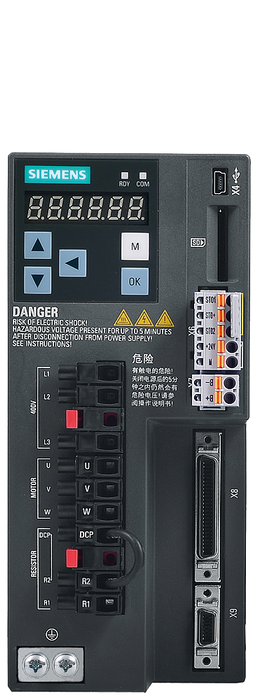SIEMENS VARIADOR V90 1.5HP 380-480VAC