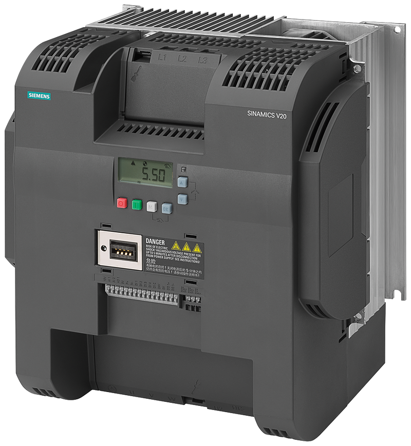 SIEMENS SINAMICS VARIADOR V20 30HP 380-480VAC C/BOP C/FILTRO