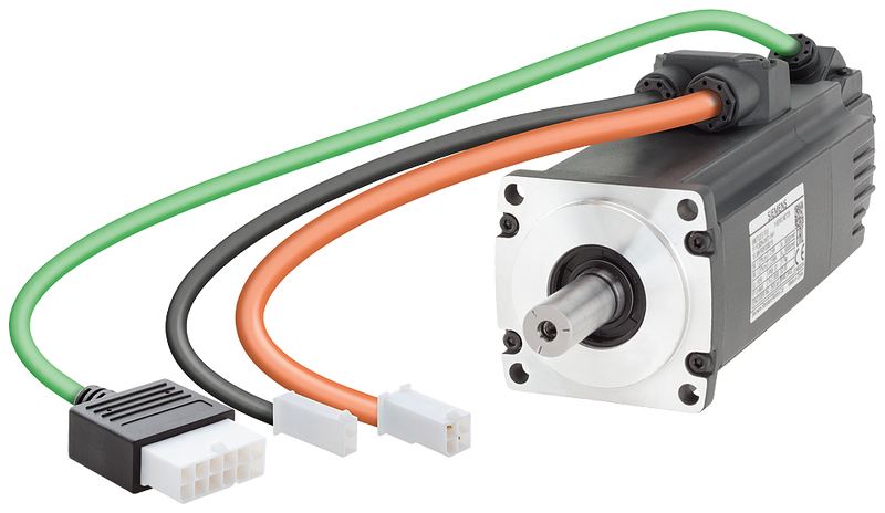SIEMENS SERVOMOTOR 230VAC PN=0.4KW NN=3000RPM M0=1.27NM V90