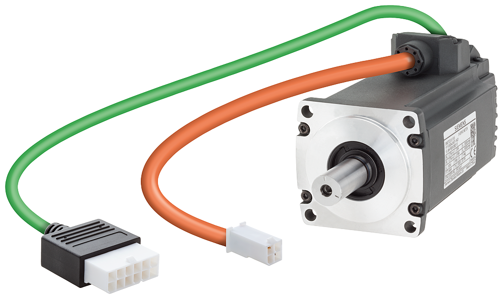 SIEMENS SIMOTICS SERVO MOTOR S-1FL6 230V 3 AC PN=0.2 kW