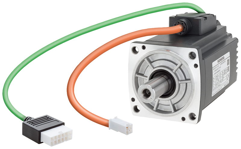 SIEMENS SIMOTICS SERVOMOTOR PN=0.75KW NN=3000RPM M0=2.39NM V90