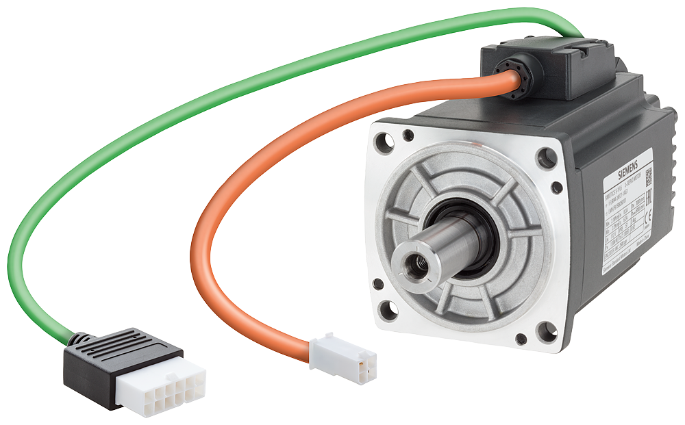 SIEMENS SIMOTICS SERVO MOTOR S-1FL6 230VAC 34 VAC